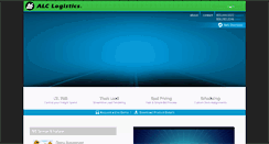 Desktop Screenshot of alclogistics.com